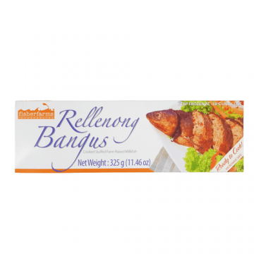 Fisher farms rellenong bangus 325g 1210 p