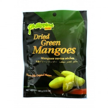 Philippine brand dried green mangoes 100g p997 2587image