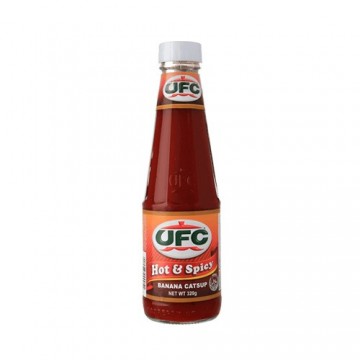 Ufc banana catsup hot spicy 320g